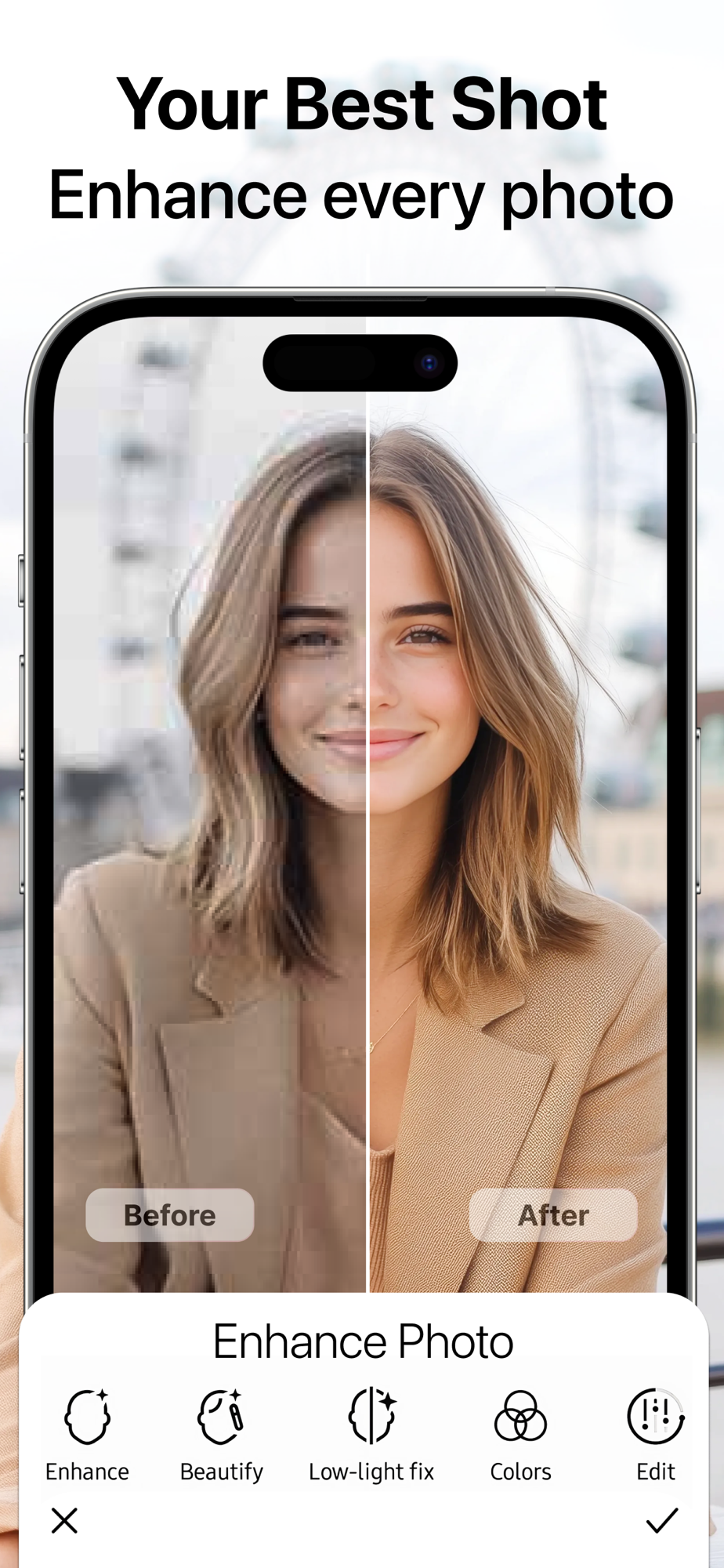 Enhance every photo in Bangs